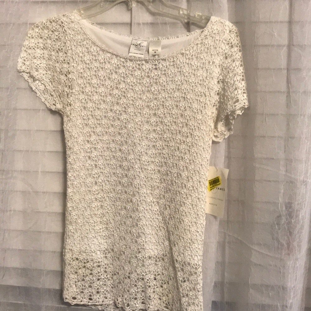 Emma James crochet top